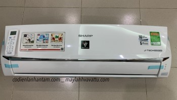 Máy lạnh SHARP Wifi Inverter- AH-XP10WHW (1.0Hp)